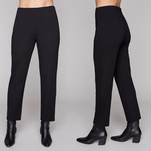 Carre Noir Sculpt Knit Cigarette Pant
