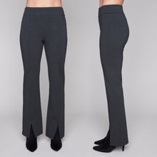 Load image into Gallery viewer, Carre Noir High-Waist Bootcut Pant with Front Slit
