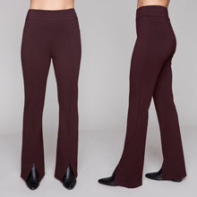 Load image into Gallery viewer, Carre Noir High-Waist Bootcut Pant with Front Slit

