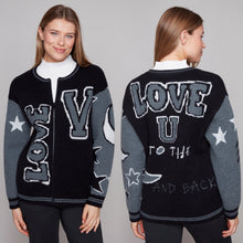 Load image into Gallery viewer, Carre Noir Moonlight Love Zip Cardigan
