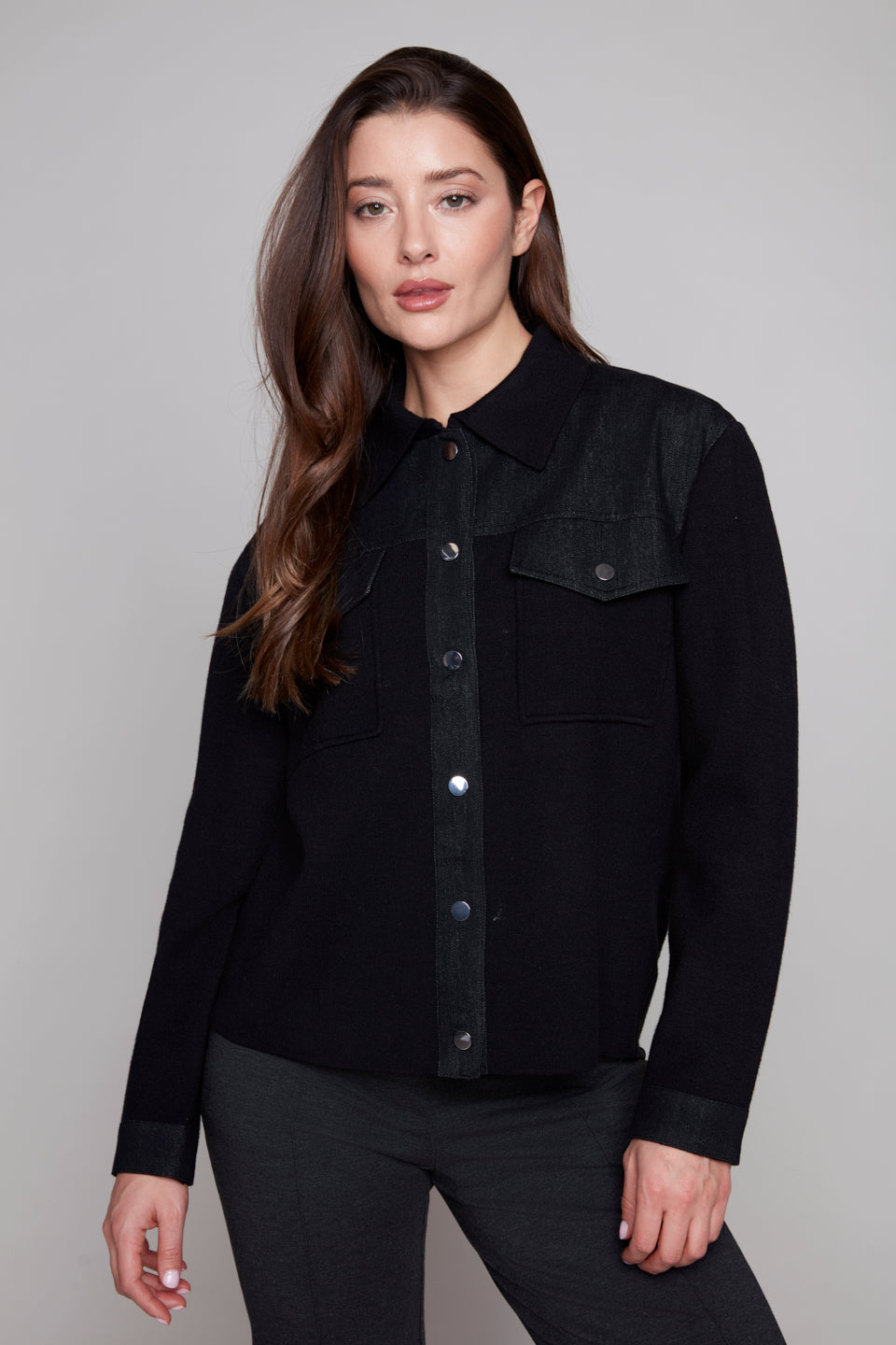 Carre Noir Contrast Utility Jacket