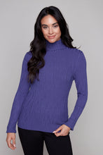 Charger l&#39;image dans la galerie, Carre Noir Textured Turtleneck Sweater
