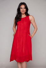 Charger l'image dans la galerie, Compli K Linen Pleated Sleeveless Dress
